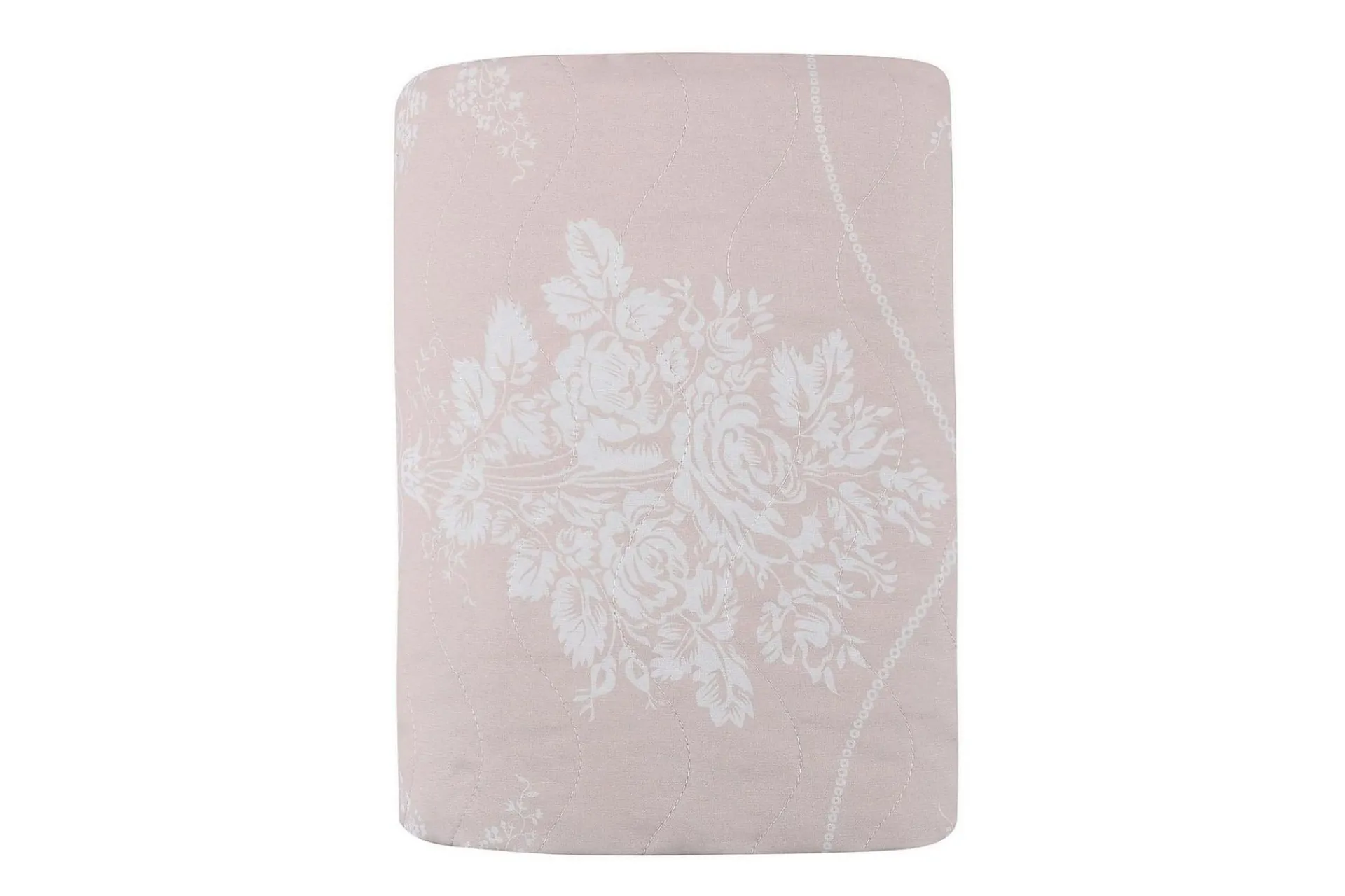 Sengetøysett & Dynetrekksett-EnLora Home Sengeteppe Dobbelt 200x220+2 Putetrekk Mink,Hvit