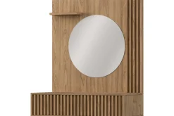 Sminkebord & Toalettbord-Entsian Sminkebord 85x40 cm Brun