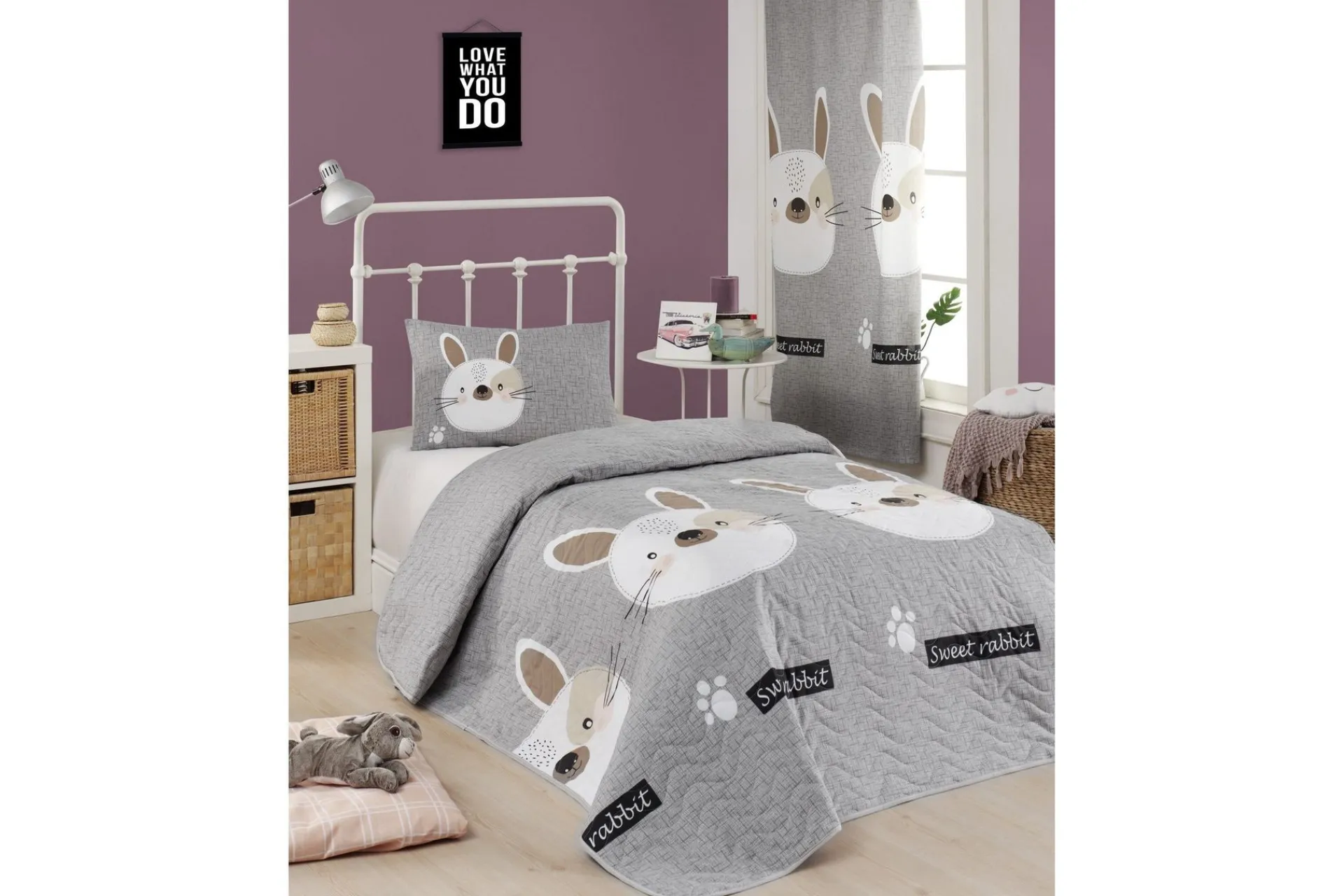Sengeteppe-Eponj Home Sengeteppe Flerfarget