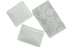 Sengeteppe-Eponj Home Sengeteppe Dobbelt 200x235+Laken+2 Putetrekk Grønn