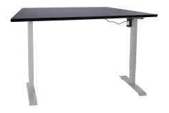 Kontorbord-Ergosum 1 Skrivebord 140 cm Hev- og Senkbart Elektrisk Svart