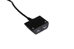 Kontorbord-Ergosum 1 Skrivebord 140 cm Hev- og Senkbart Elektrisk Svart