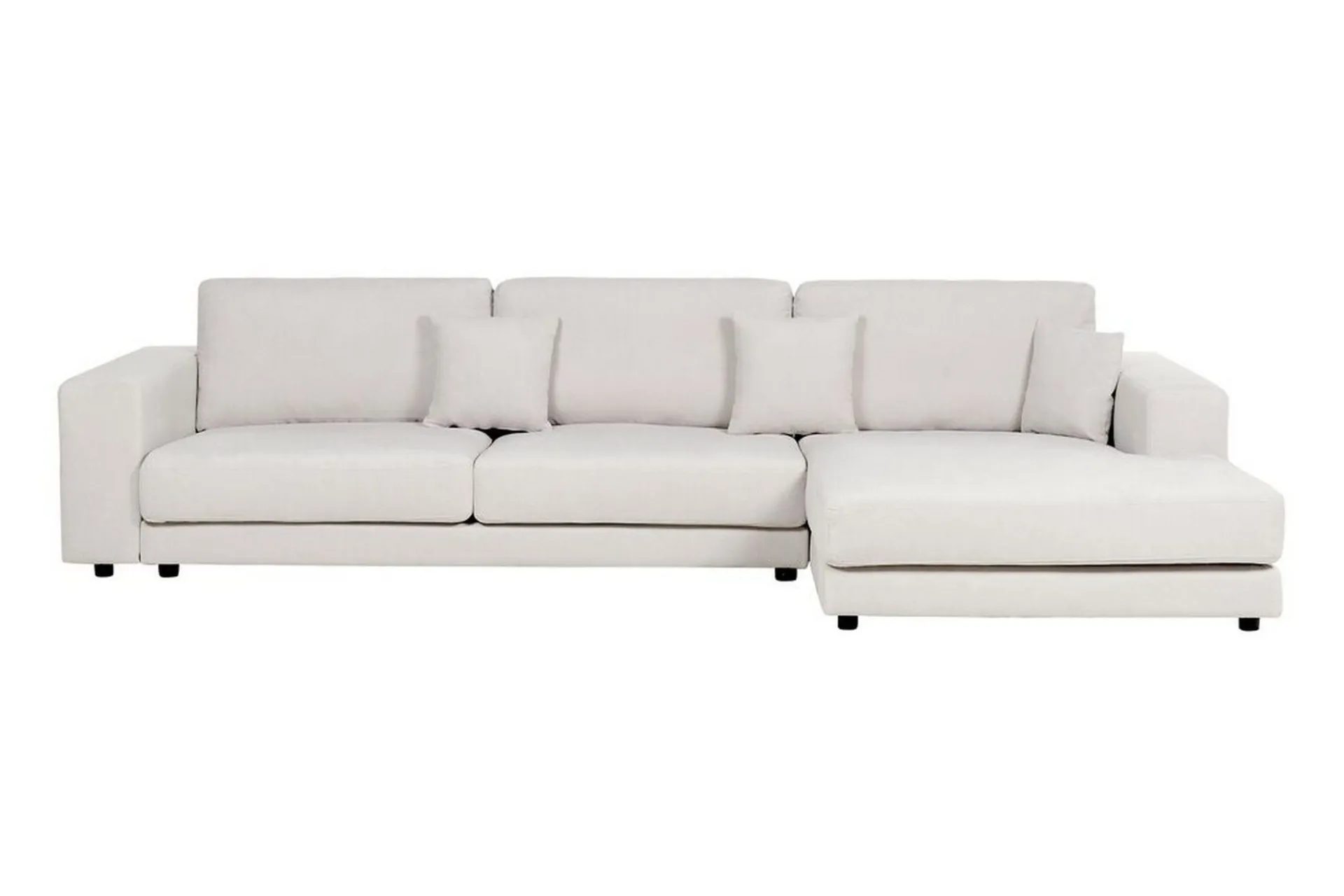 Hjørnesofa-Ersi Hjørnesofa 4-seter Hvit