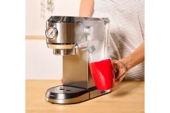 Kaffemaskin & Kaffetilbehør|Kjøkkenutstyr-Espressomaskin Solac Taste Slim Pro Sølv