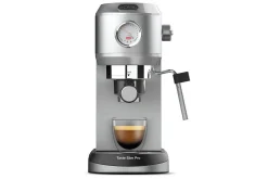 Kaffemaskin & Kaffetilbehør|Kjøkkenutstyr-Espressomaskin Solac Taste Slim Pro Sølv