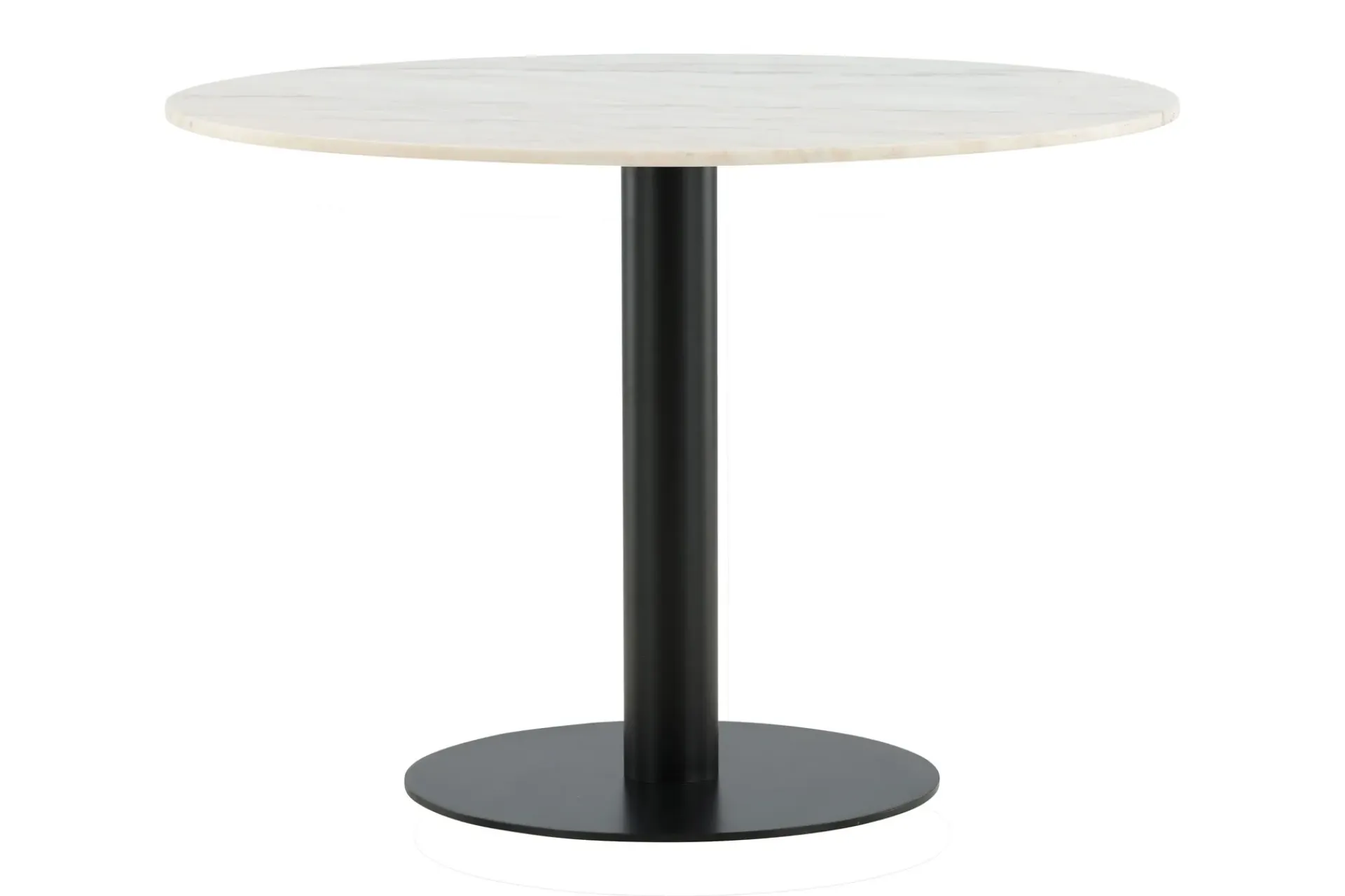 Venture Home Estelle Spisebord 106 cm Rundt Marmor