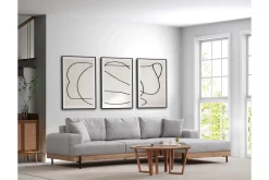 Hjørnesofa-Eti Hjørnesofa 3-seter Grey