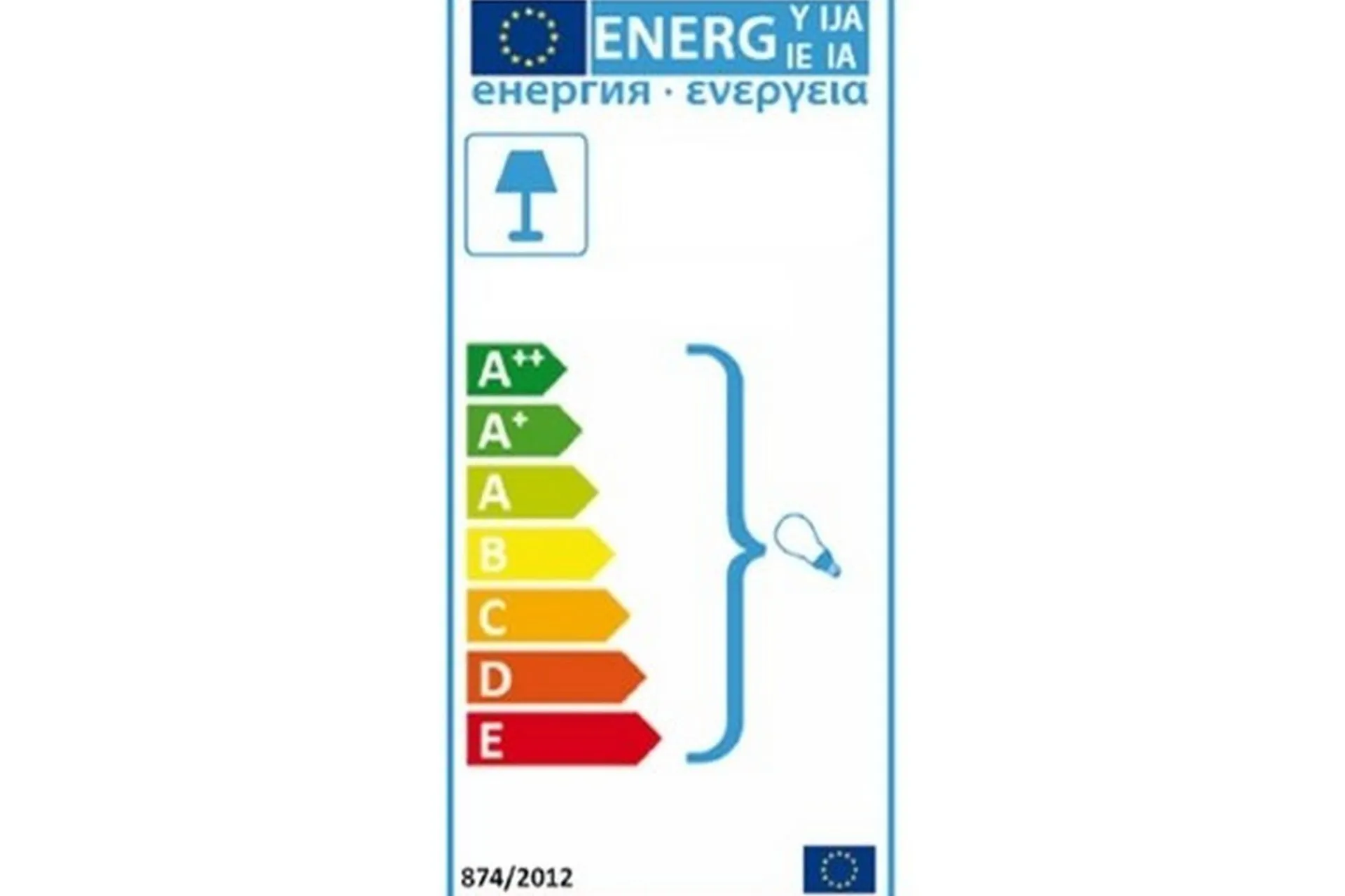 Evans Taklampe 40 cm