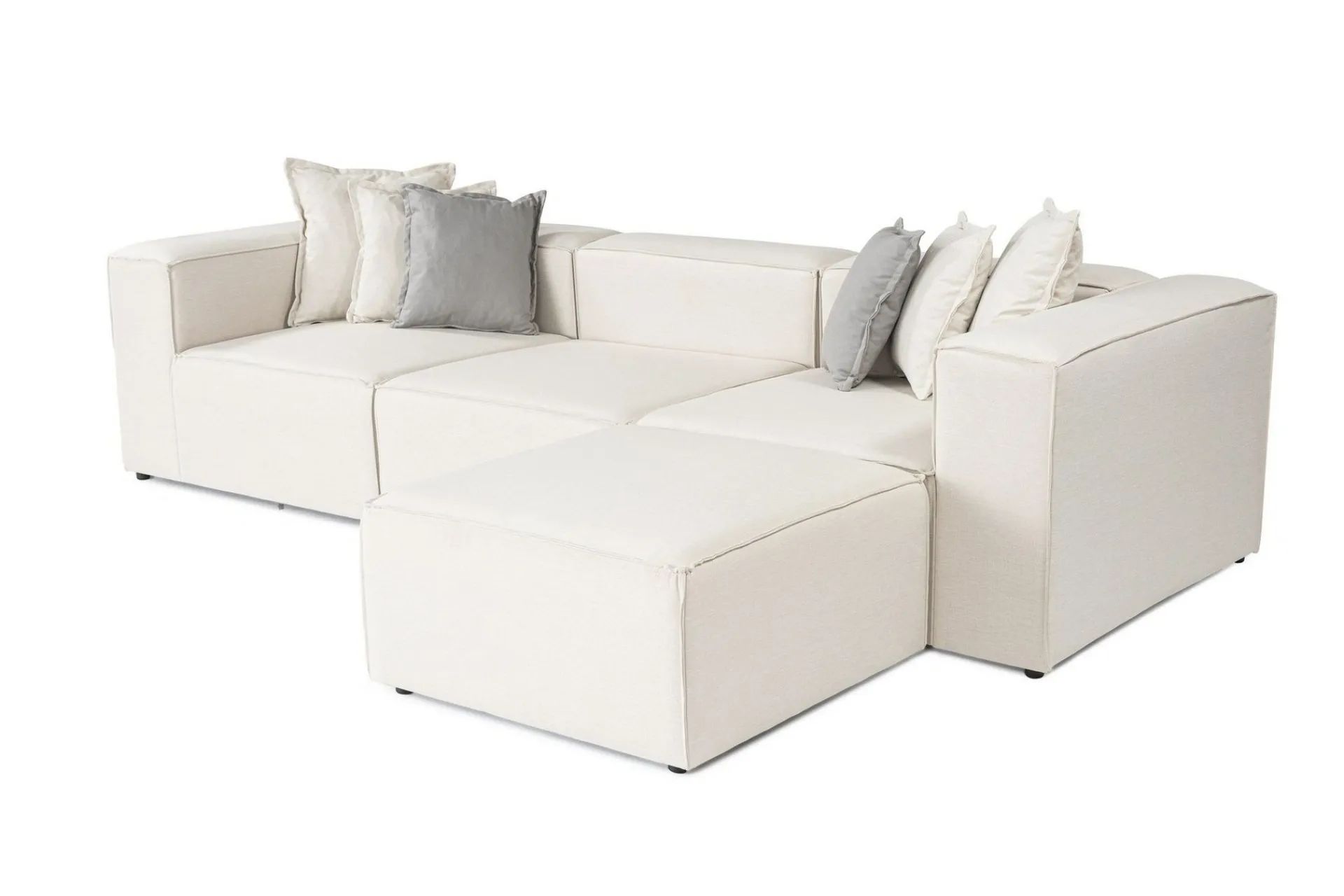 Fahmida Sofa med Sjeselong 3-seter