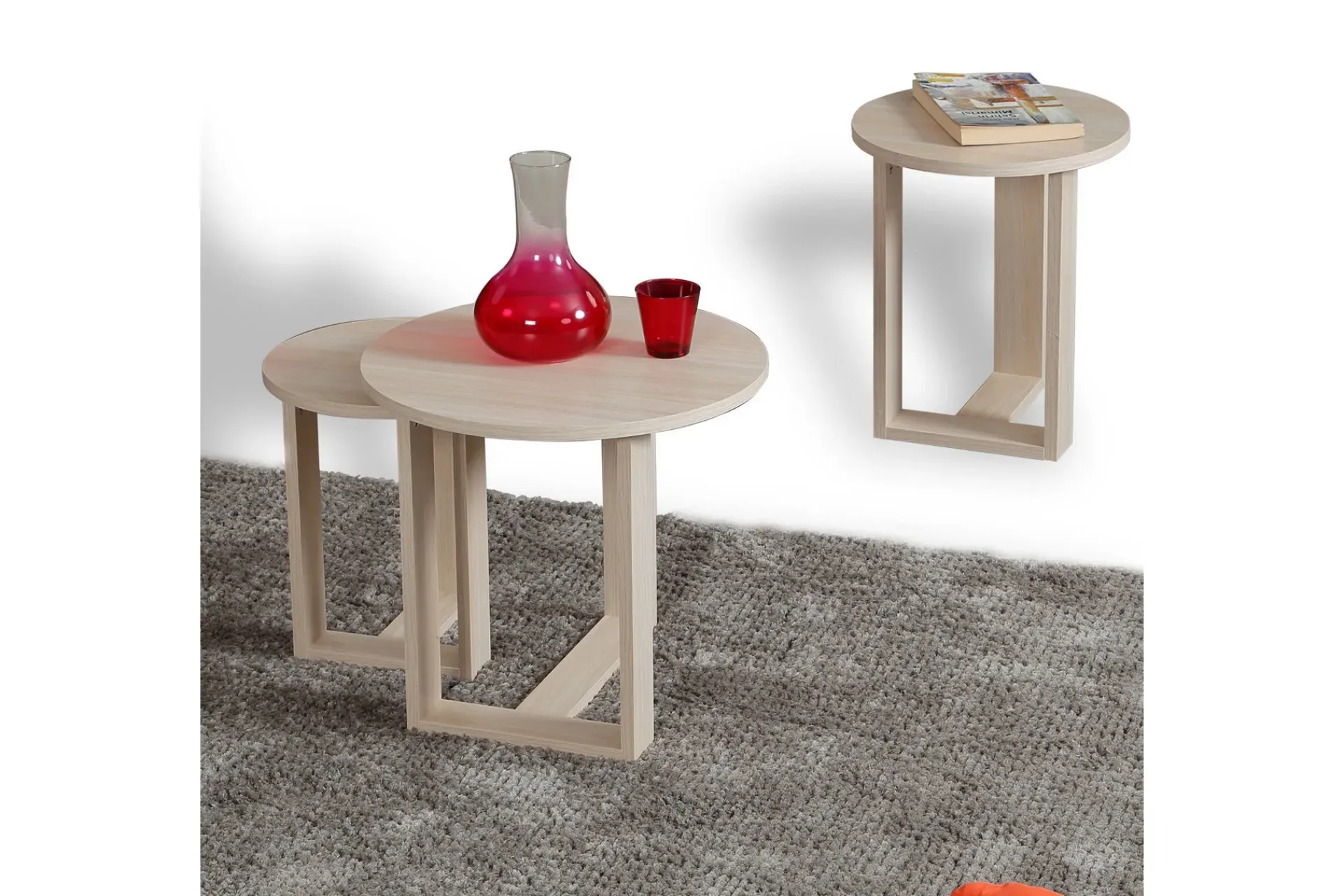 Falan Settbord 52 cm Rundt 3 Bord