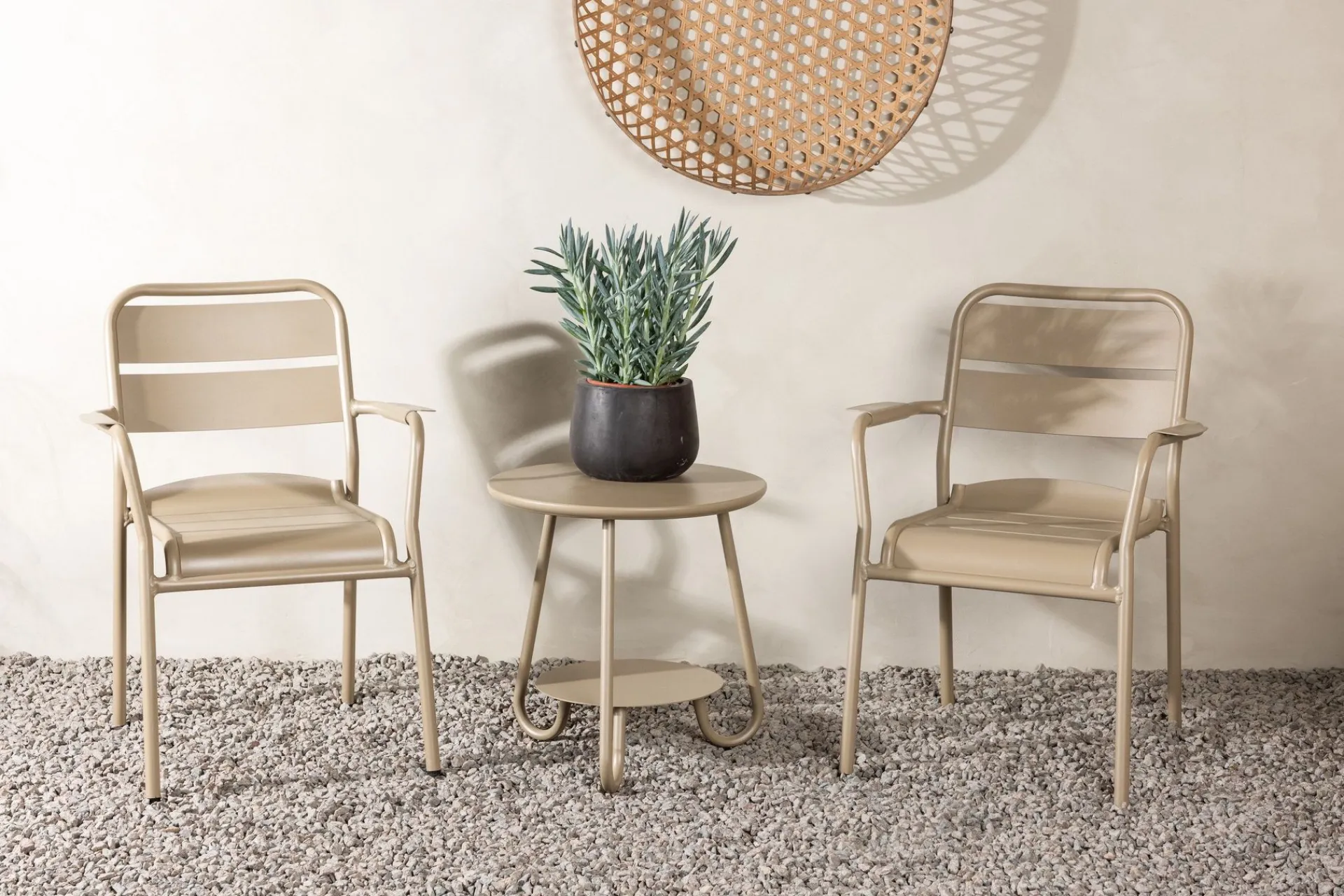 Venture Home Cafesett|Balkonggrupper-Faro Balkonggruppe 2-seter Cream