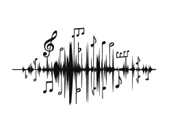 Feel the Music Veggdekor