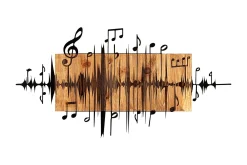 Feel the Rhythm Veggdekor