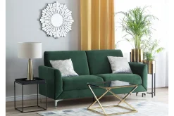 Velour Sofa & Fløyel Sofa-Fenes Sofa 3-seter Grønn