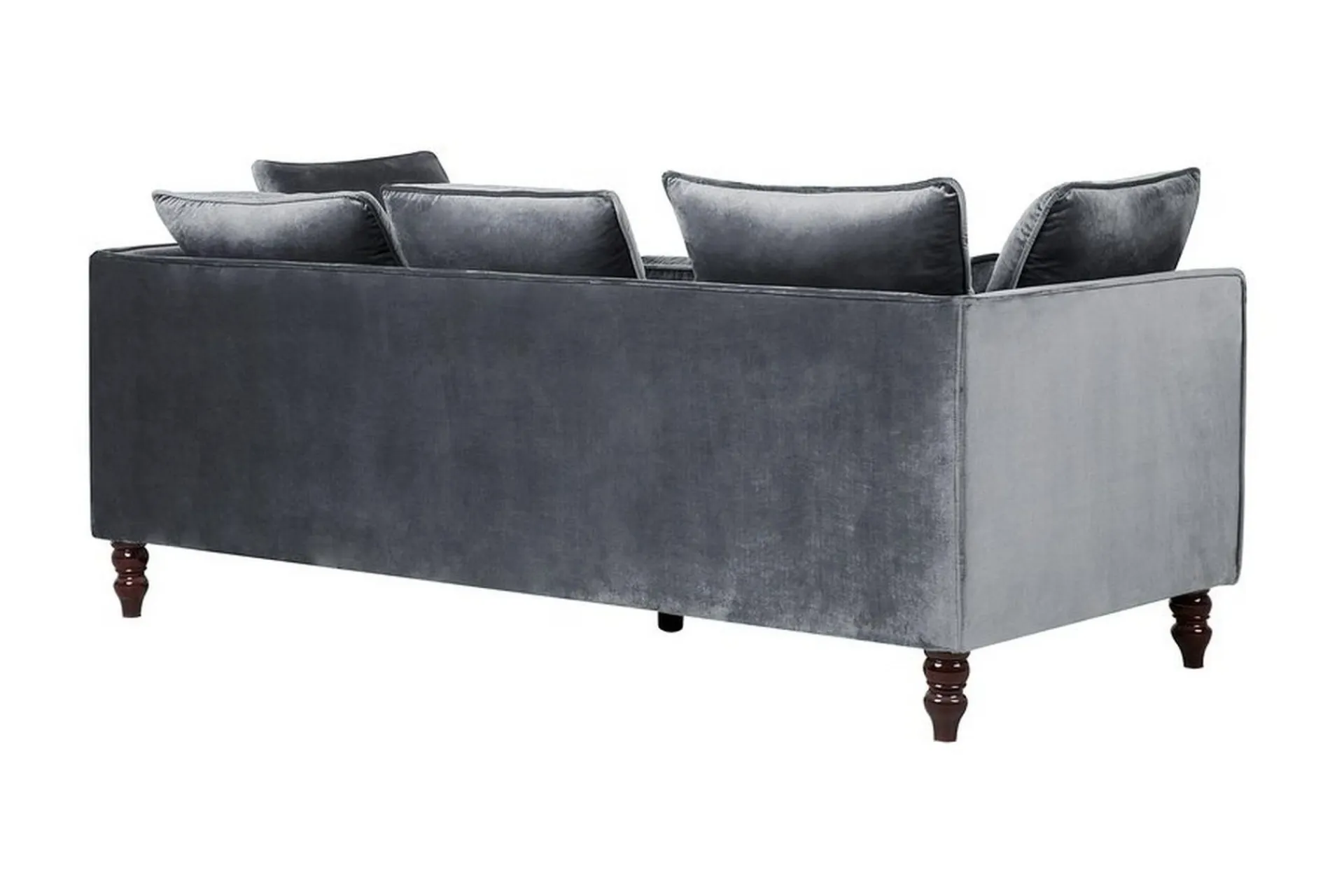 Velour Sofa & Fløyel Sofa-Fenstad Sofa 3-seter Grey