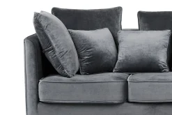 Velour Sofa & Fløyel Sofa-Fenstad Sofa 3-seter Grey