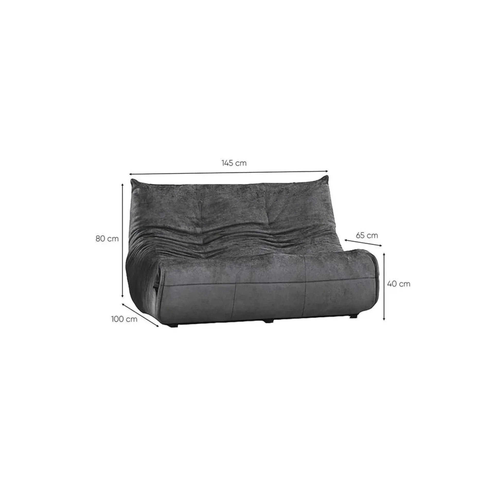 Feylorin 2-seters sofa