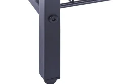 Avlastningsbord-Fintan Sidebord 40 cm Svart,Mørkt tre