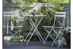 Cafesett|Balkonggrupper-Fiori Balkongsett 45,5 cm Hvit