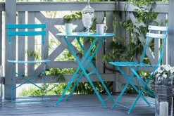 Cafesett|Balkonggrupper-Fiori Balkongsett 52 cm Blå