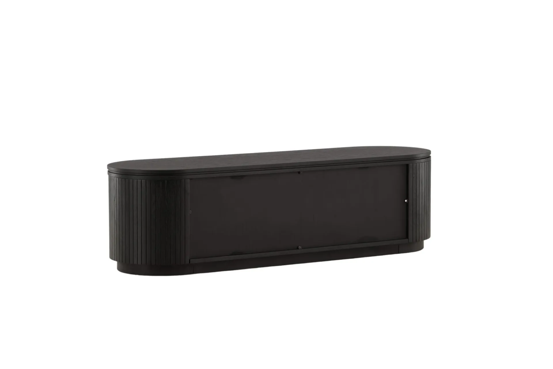 VIND Tv-Benk & Mediabenk-Fjällbacka Tv-benk 160x48 cm Svart