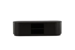VIND Tv-Benk & Mediabenk-Fjällbacka Tv-benk 160x48 cm Svart