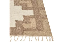 Flatvevde Tepper-Flatvevet Konurtay Beige