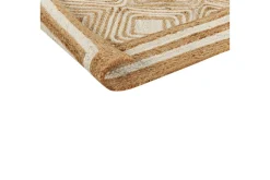 Flatvevde Tepper-Flatvevet Mengen Beige