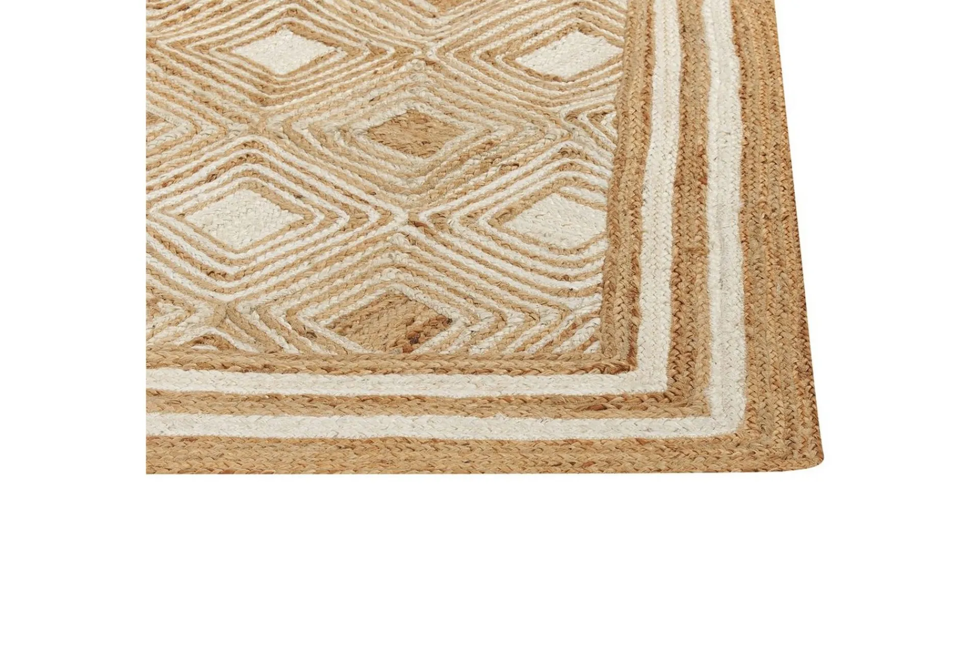 Flatvevde Tepper-Flatvevet Mengen Beige