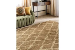 Flatvevde Tepper-Flatvevet Mermer Beige