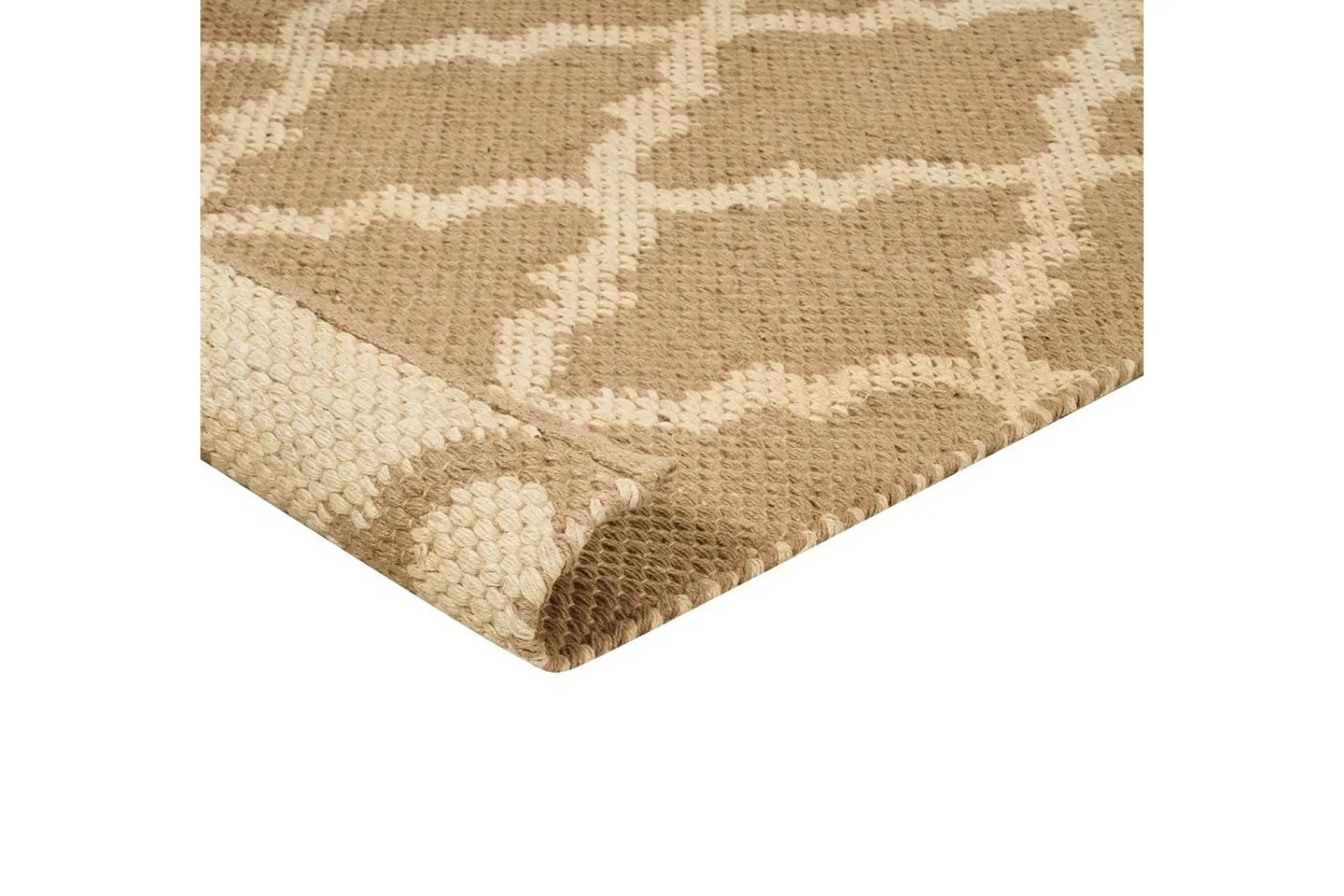 Flatvevde Tepper-Flatvevet Mermer Beige