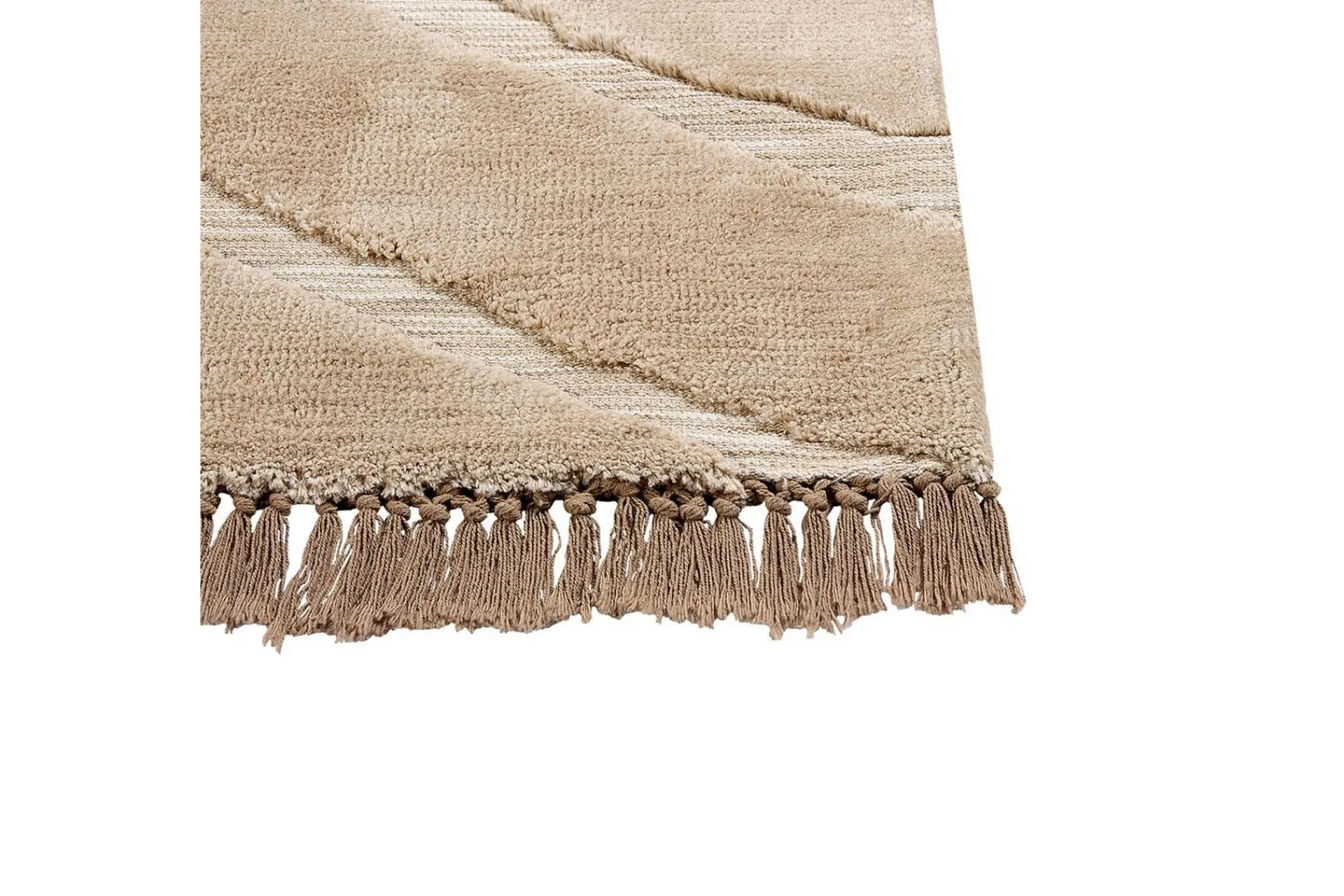 Flatvevde Tepper-Flatvevet Sazoo Beige