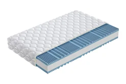 Bedly Madrasser-Flexi Madrass 200x140x17 cm Blå,Hvit