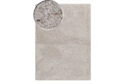 KM Home Moderne Tepper-Floki Ryematte 200x290 cm Rektangulær Hvit