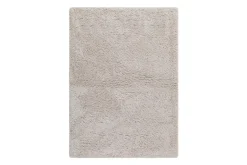 KM Home Moderne Tepper-Floki Ryematte 200x290 cm Rektangulær Hvit