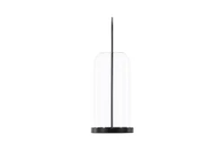 Venture Home Lysestaker Og Lykter-Flora Lyslykt 13x35 cm Svart