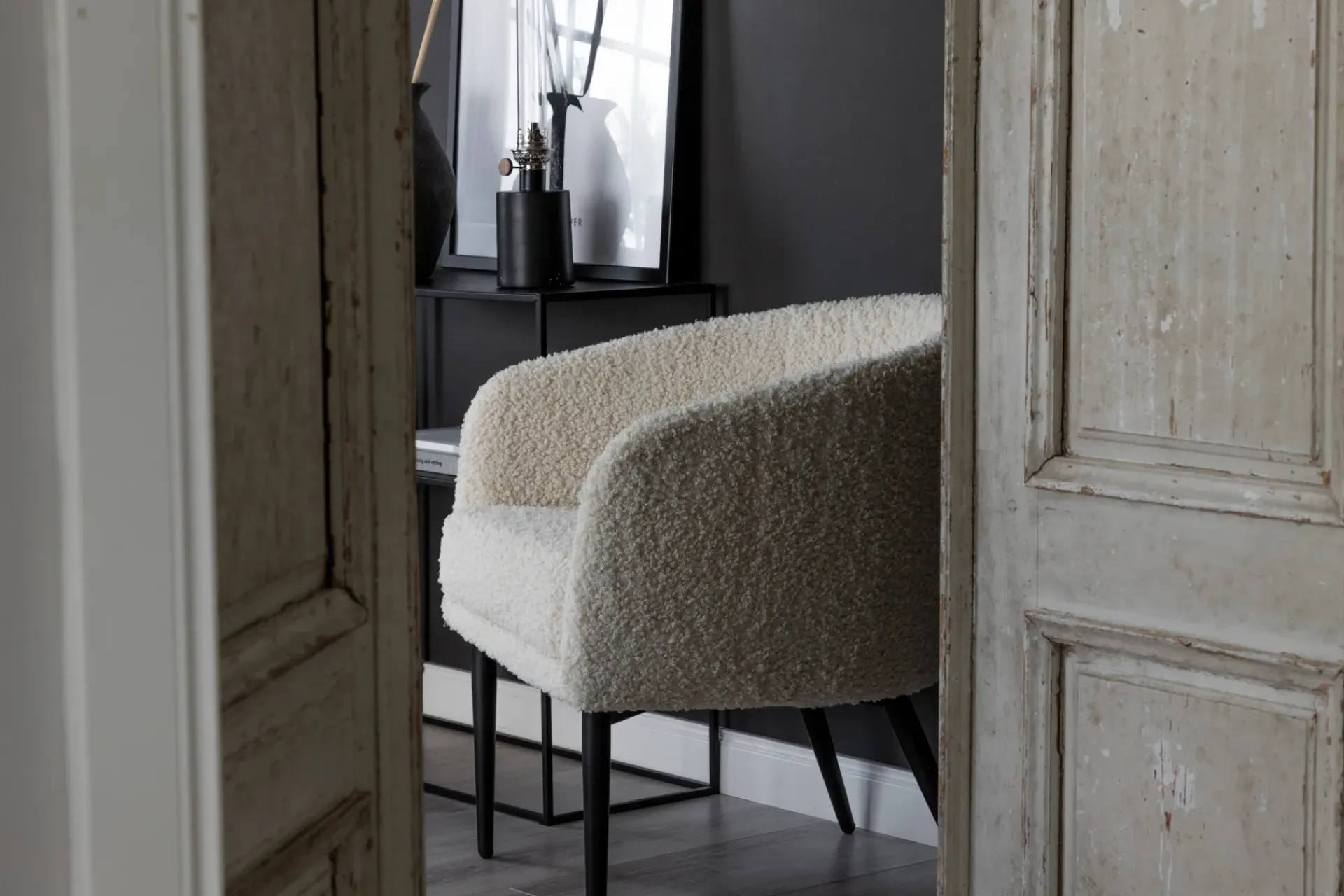 Venture Home Lenestoler-Fluffy Lenestol Hvit