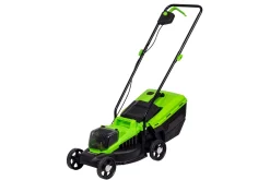 Kompostkvern|Gressklipper-Fornorth Batteridrevet Gressklipper Gh1000E, 20V med Batteri og Lader Svart/Grønn
