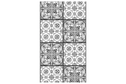 Fototapet Black Ornament 50x1000