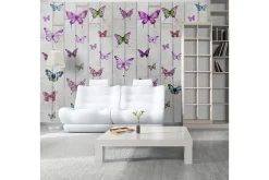 Fototapet Butterflies And Concrete 50x1000