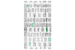 Fototapet Ciudades Del Mundo 50x1000