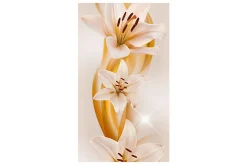 Tapeter-Fototapet Flower Plaits 50x1000