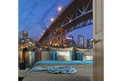 Tapeter-Fototapet Granville Bridge Vancouver Canada 250x193