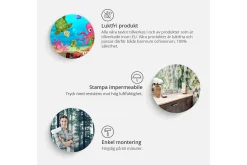 Tapeter-Fototapet Grey Beauty 50x1000