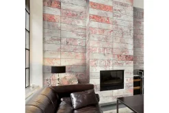 Tapeter-Fototapet Orange Marble 50x1000