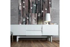 Fototapet Stars On Wood 50x1000