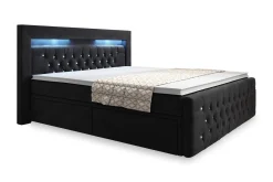 Cloud47 Franco Crystal Kontinentalseng 160x200 LED-belysning