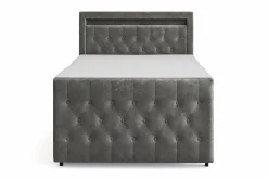 Cloud47 Franco Light komplett sengesett med oppbevaring LED-belysning 120x200 cm