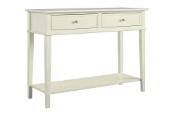 Dorel Home Gangbord|Avlastningsbord-Franklin Konsollbord 104 cm Hvit