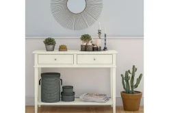Dorel Home Gangbord|Avlastningsbord-Franklin Konsollbord 104 cm Hvit